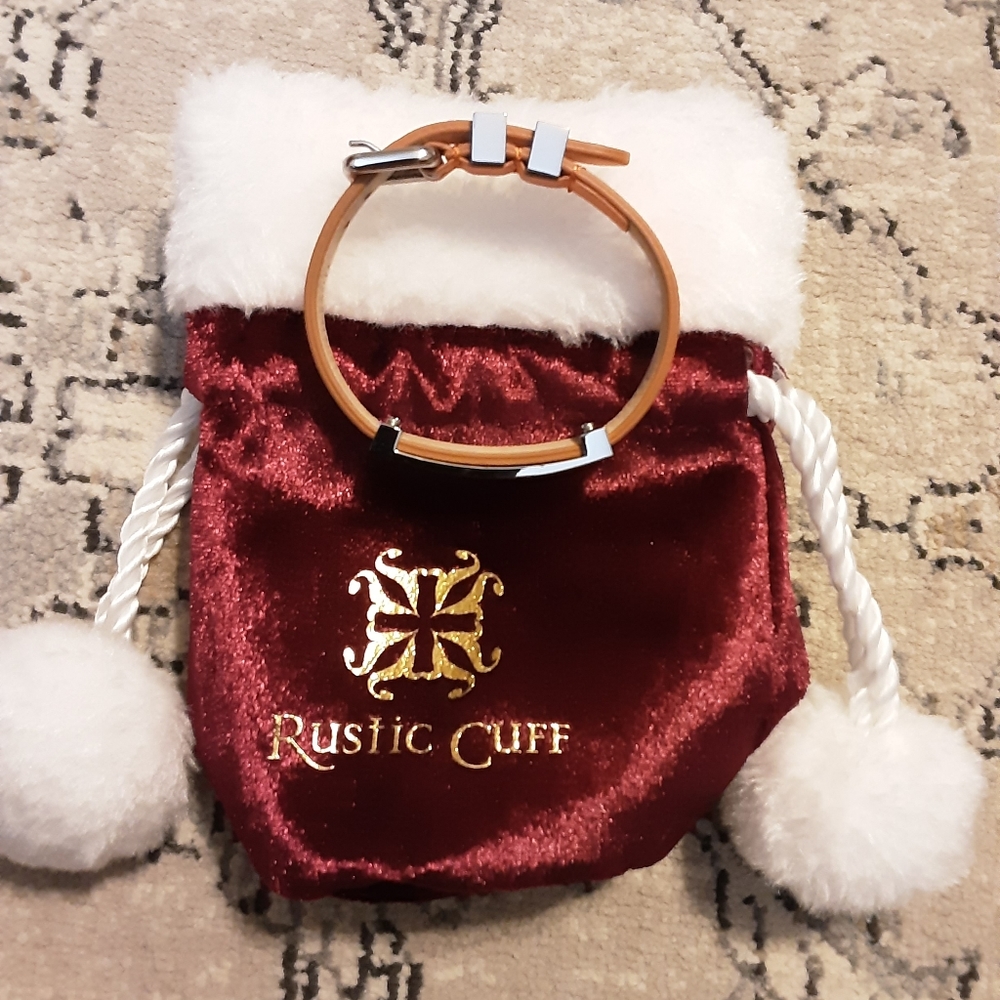 Rustic Cuff Personalized Buckle Bracelet - Picture 6 of 6